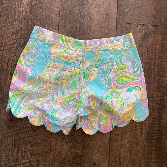 Lilly Pulitzer Buttercup Shorts size 00 NWT - Picture 2 of 4